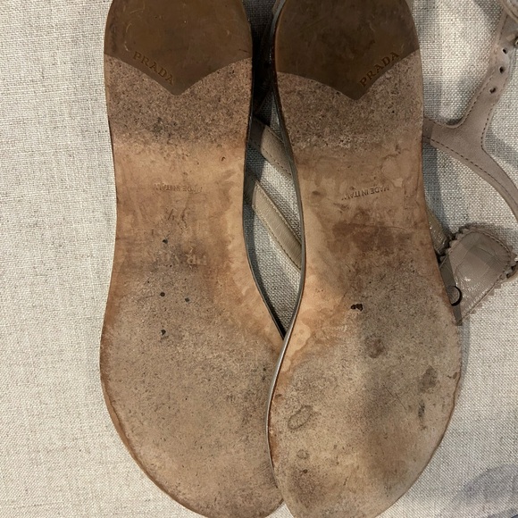 Prada Suede Sandals - Picture 7 of 10